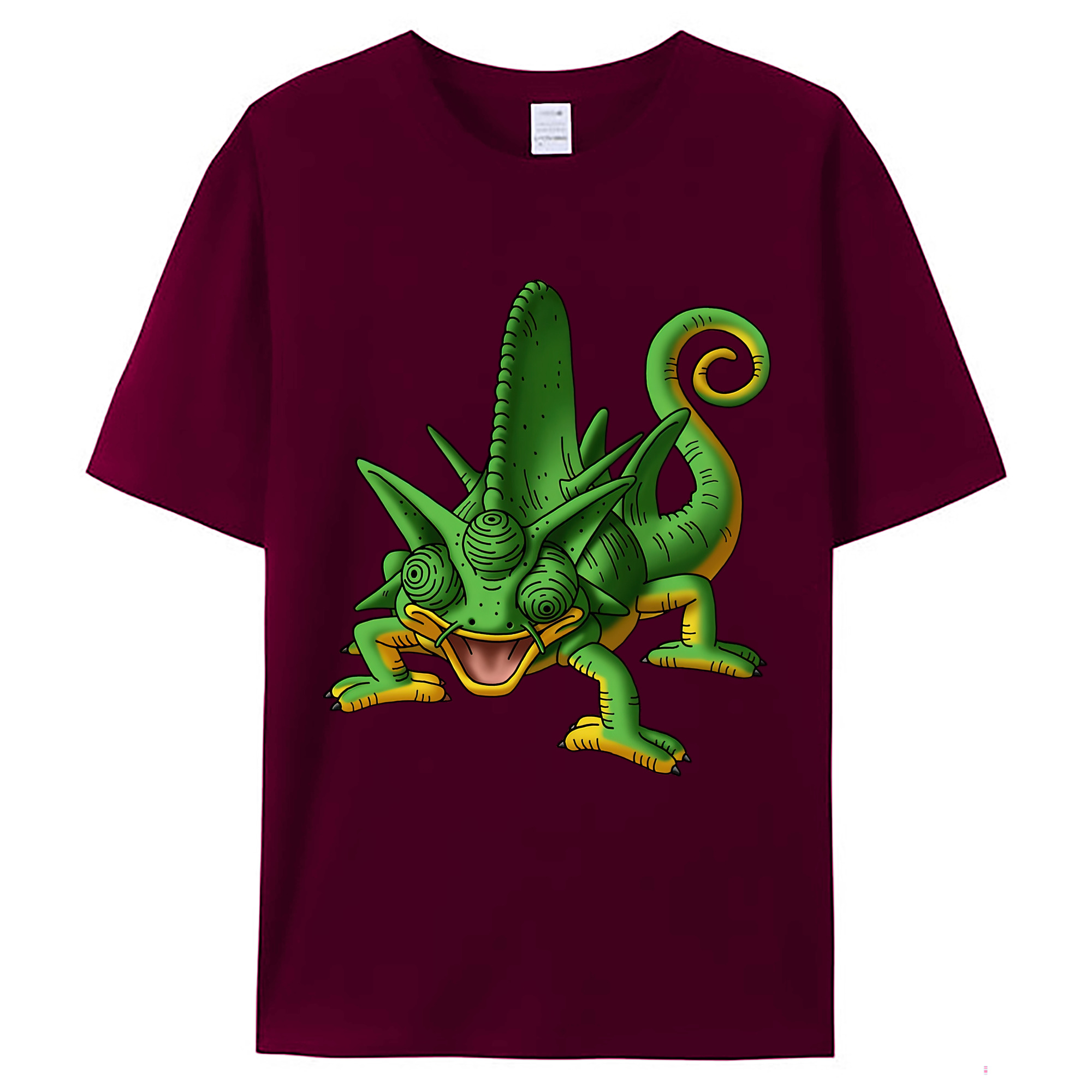 （画像用） ドラゴンクエスト Doragon Kuesuto Dragon Quest レディースカジュアルプリントTシャツ（綿100％）